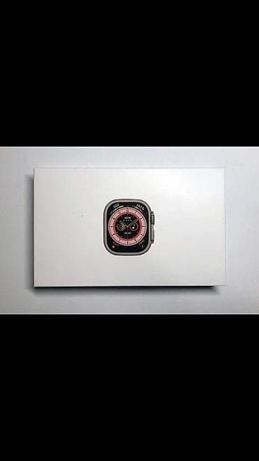 АКЦИЯ АКЦИЯ СМАРТ ЧАСЫ🔥🔥🔥 Смарт‑часы Apple Watch Ultra (титановый