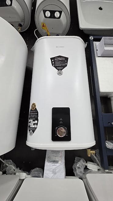 семейная баня сокулук: Накопительный водонагреватель Объем бака: 50 л, Электрический, Регулятор температуры, Эмалированная сталь, Новый — 1