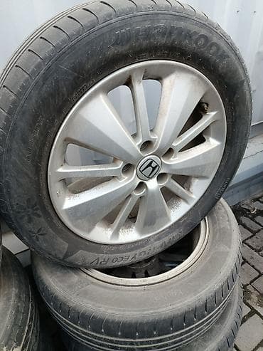 10 5j: Колеса в сборе 215 / 60 / R 17, Лето, Б/у, Комплект, Легковые, Литые, отверстий - 5 — 1