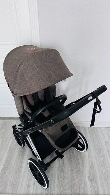 Коляски: Коляска, Cybex, цвет - Коричневый, Б/у, Самовывоз, Платная доставка — 3