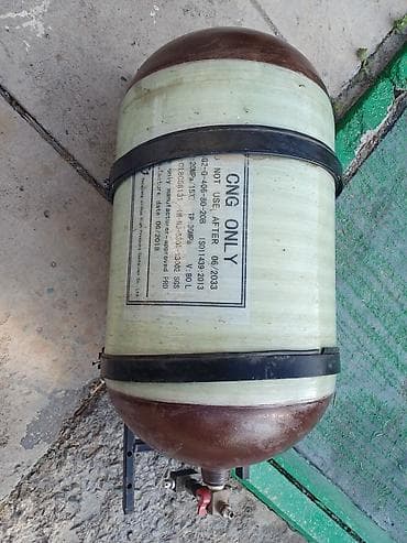 5 микр: Композитный газовый баллон, Другой бренд, Наполнение: Природный газ, Б/у — 3