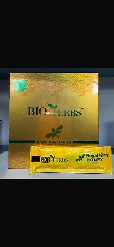 BIO-HERBS Royal King Honey Поддержка мужской энергии и активности 💪