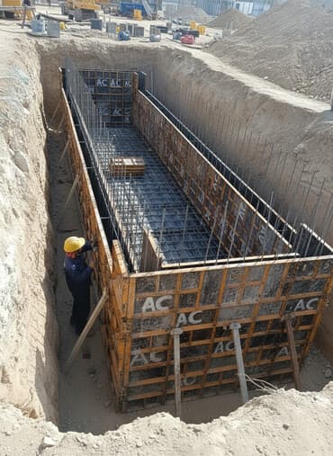 Дизайн, проектирование: Монтаж монолитных железобетонных стен с опалубкой - Выполняем — 3