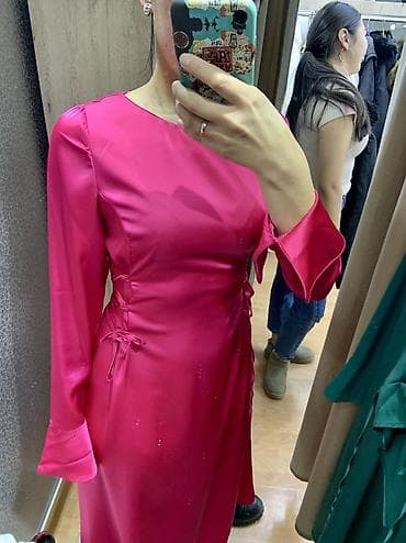 second hand: Вечернее платье, Длинная модель, С рукавами, M — 4