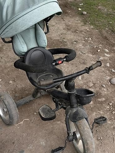 водяные пистолет: Детский велосипед, 3-колесный, 3 - 4 года, Б/у — 3