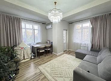 58: 2 комнаты, 58 м², Элитка, 4 этаж, Свежий ремонт — 1
