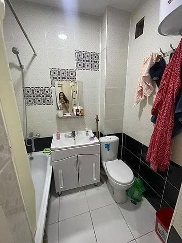 квартира в г балыкчы: 1 комната, 43 м², 105 серия, 3 этаж, Евроремонт — 10