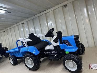 Детский педальный трактор с прицепом - Тип: педальная машина-трактор