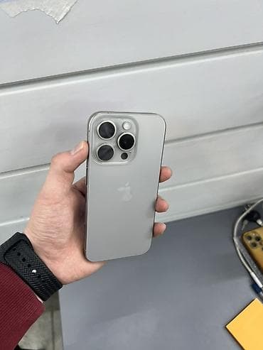 где купить дешевый айфон: IPhone 15 Pro, Серебристый — 5