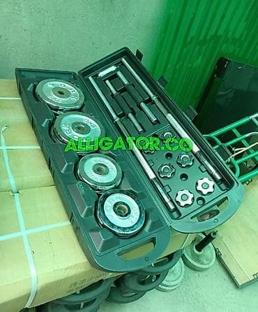 Акция !!! Гриф штанга + гантели 2в1 в кейсе общий вес 50 кг