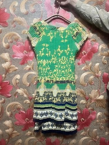 Детский мир: Детское платье, цвет - Зеленый — 3