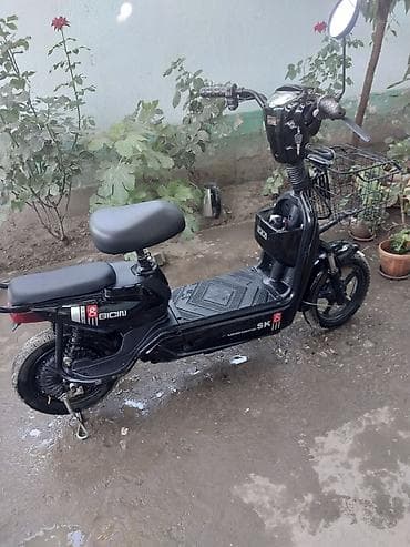 детский пидбайк: Электрический скутер (городской e-bike) GICINI SK - Компактный — 4