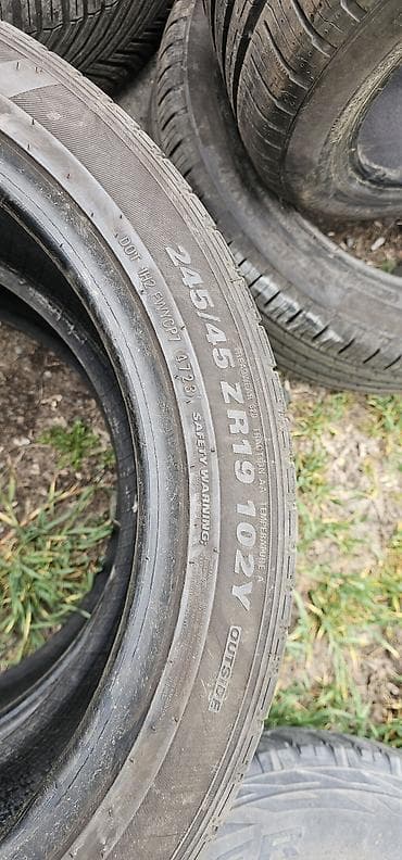 24545 r19 лето: Шины 245 / 45 / R 19, Лето, Б/у, Пара, Легковые, Корея, Kumho — 2