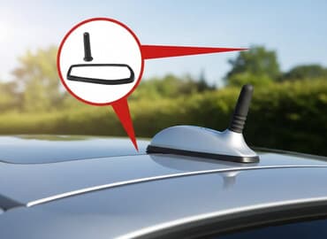 пассивное сетевое оборудование модули для патч панелей: Антенна ( ремкомплект ) новая 2001г. Мерседес Бенц 210, Милениум — 2