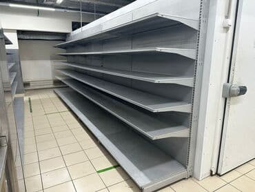 Стеллаж, Витрины, стеллажи, полки торговые у металлические б/у, полка