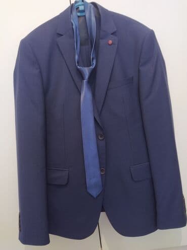 прокат мужских костюмов [возьми на прокат] бишкек фото: Синий костюм, Турецкий — 1