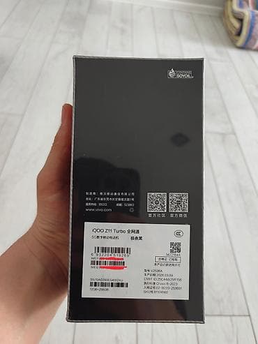 ora iq: Vivo IQOO Z11 Turbo, Новый, 256 ГБ, цвет - Черный, 2 SIM — 2