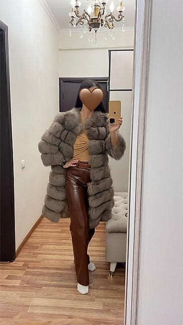 s: Шуба, Песец, По колено, ОАЭ, S — 4