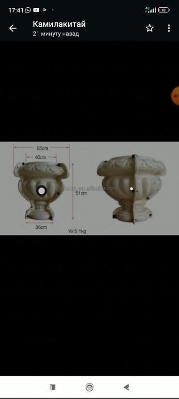 стройител: Формы для литья декоративных садовых вазонов и кашпо из бетона — 6