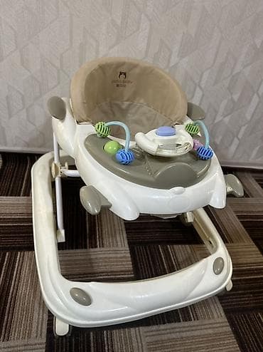 Детский мир: Детские ходунки Ming Baby - Удобное мягкое сиденье с высокой спинкой — 2