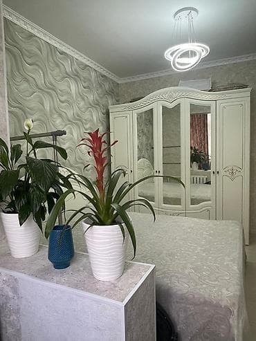106: 2 комнаты, 52 м², Джал мкр (в т.ч. Верхний, Нижний, Средний) 106 серия, 4 этаж, Свежий ремонт — 4