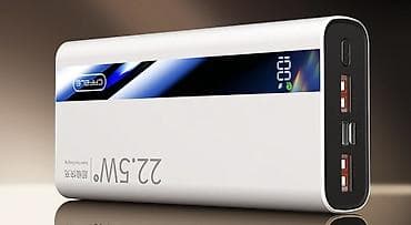 Павербанк:емкость-20000mah;мощность-22.5w может зарядить телефон до