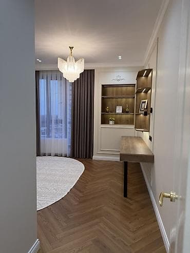 Квартиры: 4 комнаты, 136 м², Элитка, Асанбай мкр Элитка, 6 этаж, Дизайнерский ремонт — 7