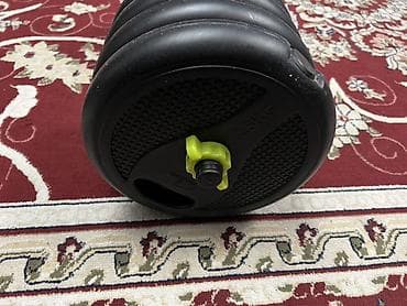 лим: Разборные гантели + изогнутая соединительная штанга (EZ-бар) - В — 3