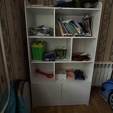 shoe rack: Детская мебель для мальчика: кровать-машина и стеллаж - Кровать в — 4