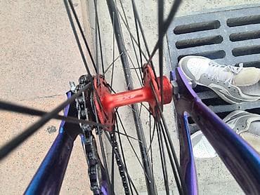 Велосипеды: Фикс-байк AXE (single speed/фикс) - Рама и вилка: стальные, геометрия — 1