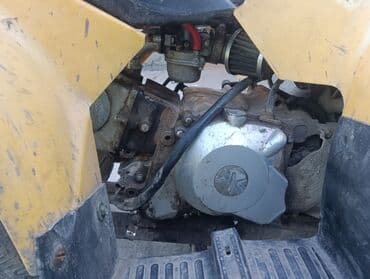 купить мини мотоцикл для детей на бензине: Квадроцикл Бензин, 130 куб. см, Детский — 7