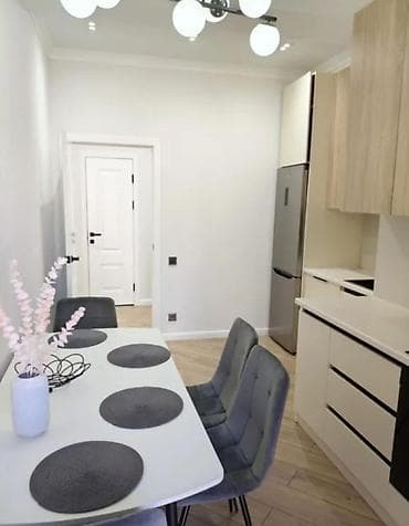 Недвижимость: 2 комнаты, 77 м², Элитка, Асанбай мкр Элитка, 5 этаж, Дизайнерский ремонт — 7