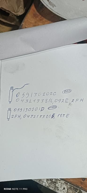 lexus es 2004: Форсунка Audi Б/у, Оригинал, Германия — 3