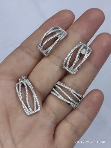 набор пандора: Очень красивый Набор Италия Эксклюзив Серебро пробы 925 Камни фианиты — 2