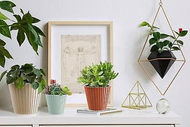 Горшок для цветов с дренажной вставкой InGreen коллекция Sand