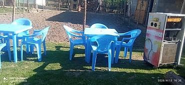 Стол и стул для кафе