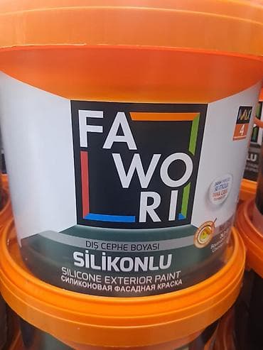 paint: Краска Fawori Silikonlu - Тип: силиконовая краска - Назначение — 2