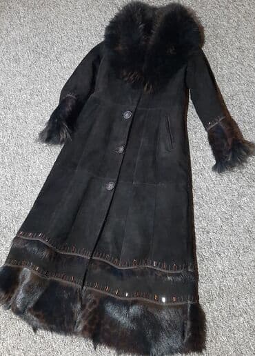 турецкая обувь из натуральной кожи: Дубленка женская, Турция, носили всего несколько раз очень красивая — 1