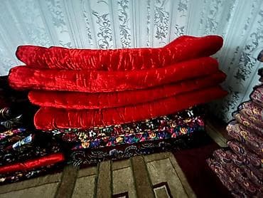 3d коврик: Набор напольных матов/тюшей (тошок) для сидения и сна. - Верх: яркий — 1