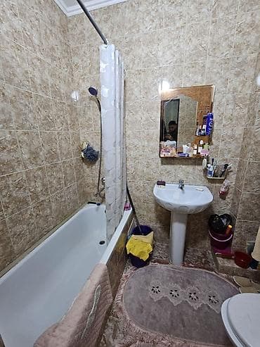 квартиры кут бишкек: 1 комната, 48 м², Аламедин-1 мкр Элитка, 10 этаж, Евроремонт — 4