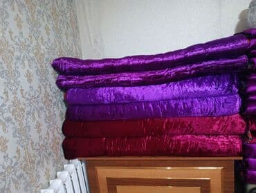 тошоки бу: 1 жуп (2штук) кызыл жууркан, 1 жуп (2 штук) фиолетовый жууркан — 1