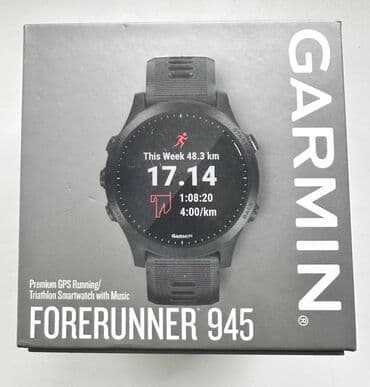 GPS-смарт-часы Garmin Forerunner 945, предназначенные для бега и