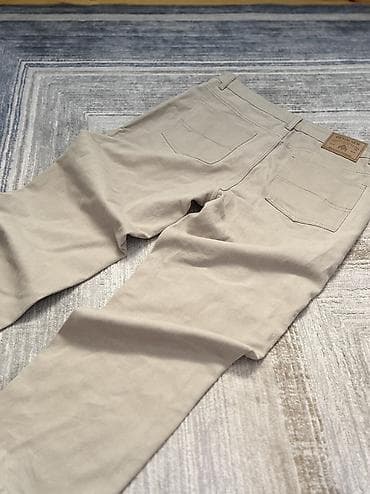 принимаю вещи: Мужские джинсы, 3XL, Massimo Dutti, Новый, цвет - Белый, Самовывоз, Бесплатная доставка, Платная доставка — 1