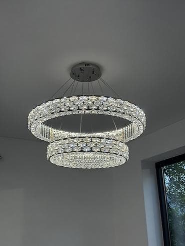 lumen lux: Новая подвесная светодиодная люстра с двумя кольцами купили две недели — 3