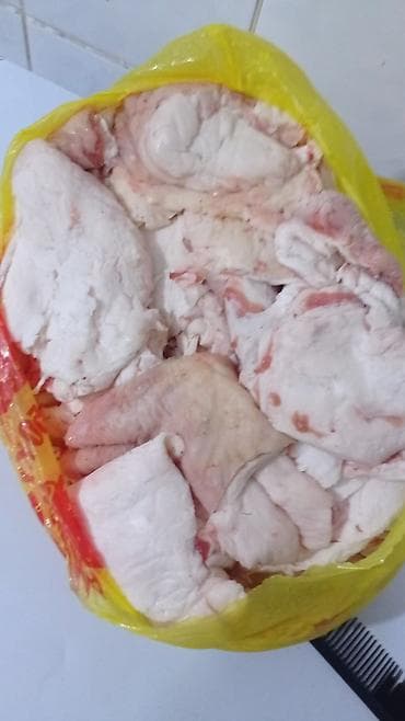 купить набор кухонных ножей: Свежий внутренний баранина жир (жир-сырец) - Натуральный баранина — 1