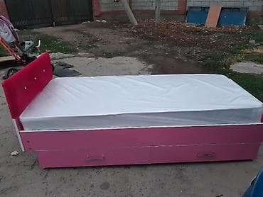 Кровать шкаф для девочки розовый красивый свет на заказ 13000