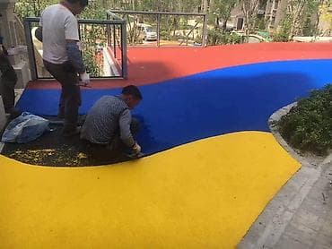 кетлер: Резиновое покрытие для детской площадки, Резиновое покрытие — 1