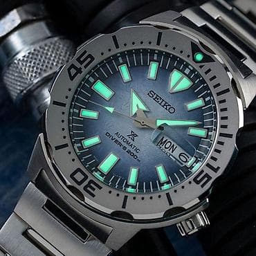 constantine meteor: Seiko Save the Ocean Prospex Monster Состояние бу, в хорошем — 4