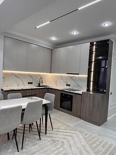 Квартиры: 3 комнаты, 80 м², Вефа ТЦ Элитка, 9 этаж, Дизайнерский ремонт — 8