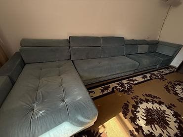 диваны офисные: Модульный диван, Б/у — 3